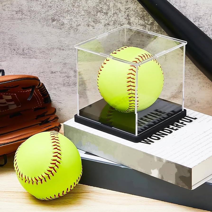 Amazon.co.jp: Leinuosen ソフトボールディスプレイケース